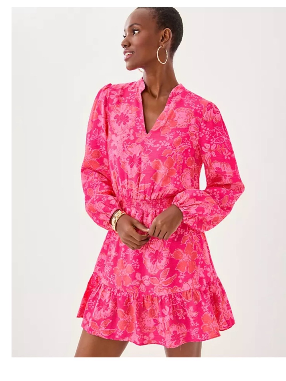 Lilly Pulitzer Axton Dress Sun Shell Pink Size 2